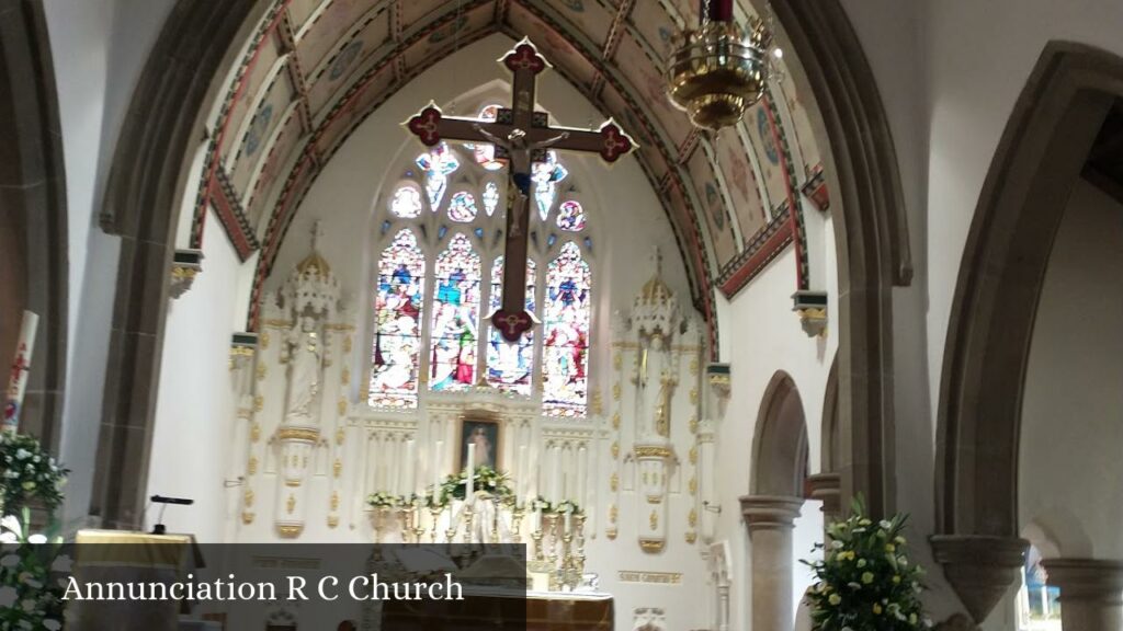 Annunciation R C Church - Tapton (England)