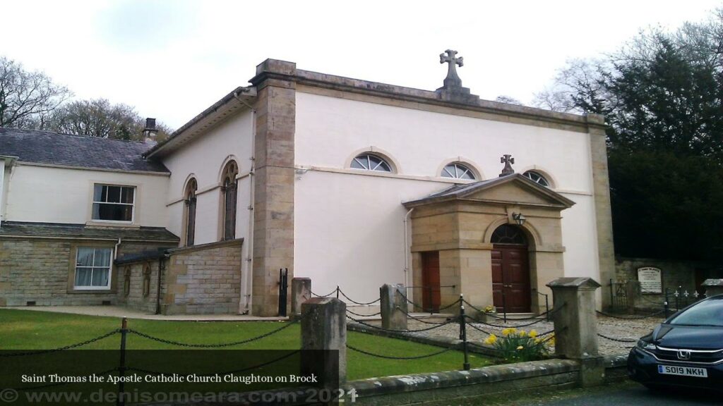 Saint Thomas the Apostle Catholic Church Claughton on Brock - Wyre (England)