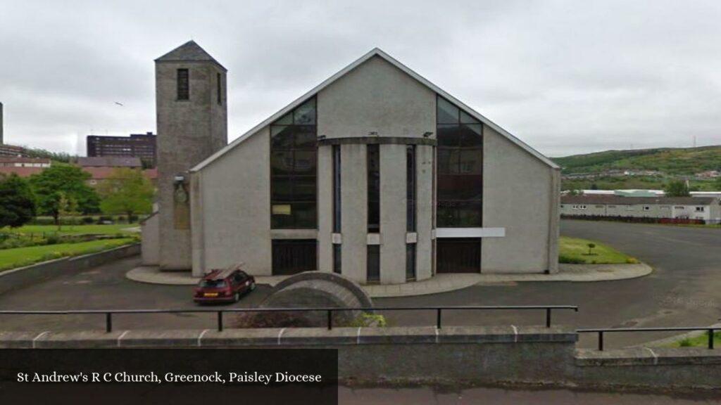 St Andrew's R C Church, Greenock, Paisley Diocese - Gourock (Scotland)