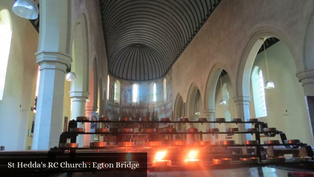 St Hedda's RC Church : Egton Bridge - Whitby (England)