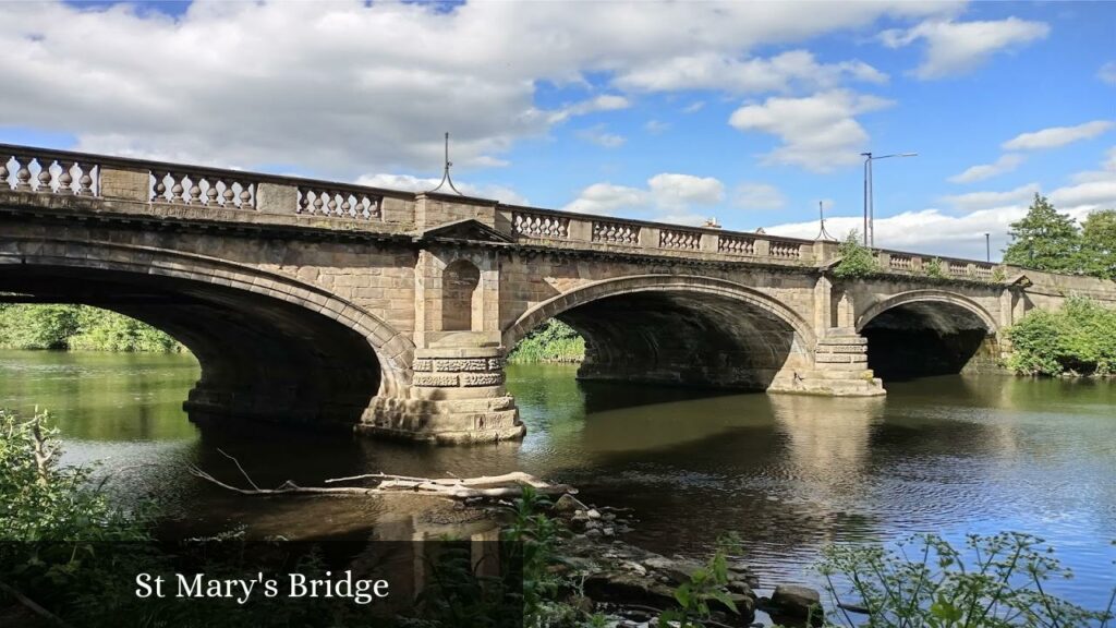 St Mary's Bridge - Derby (England)