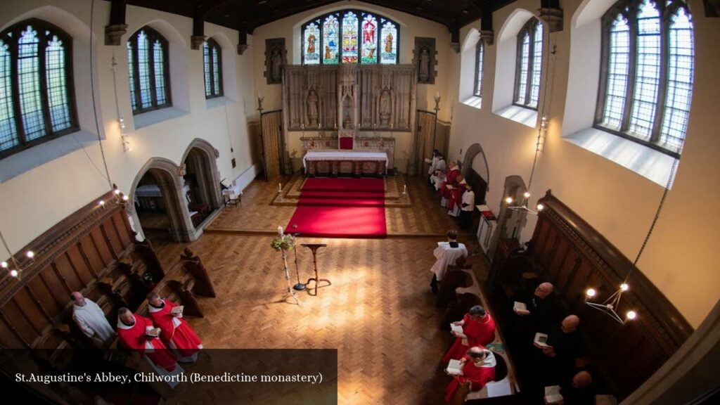 St.Augustine's Abbey, Chilworth (Benedictine monastery) - Waverley (England)